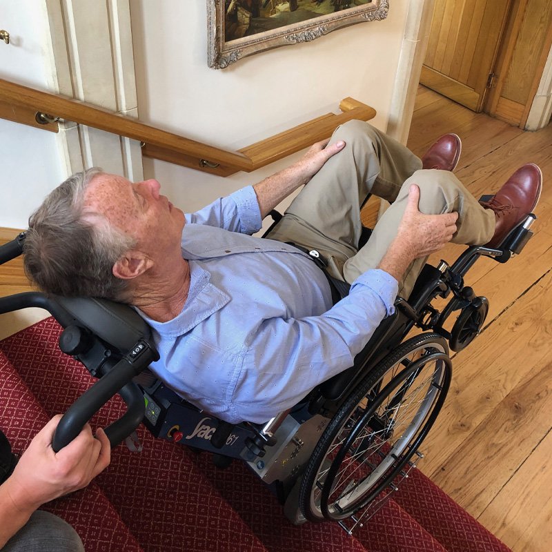 Stair Climber in use