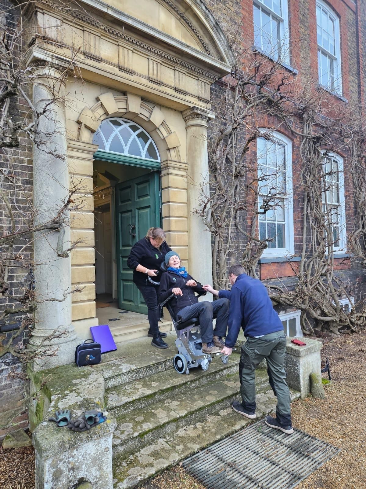 Stair climbing wheelchair